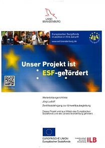 Teilnahmezertifikat Umweltbaubegleitung Klaus Fischer
