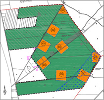 WP Chransdorf-West, Geltungsbereich Großräschen